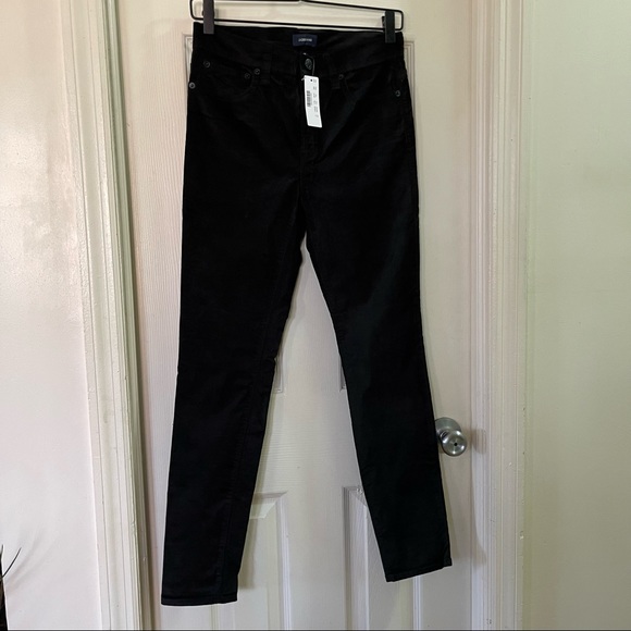NWT Toothpick jean Velvet